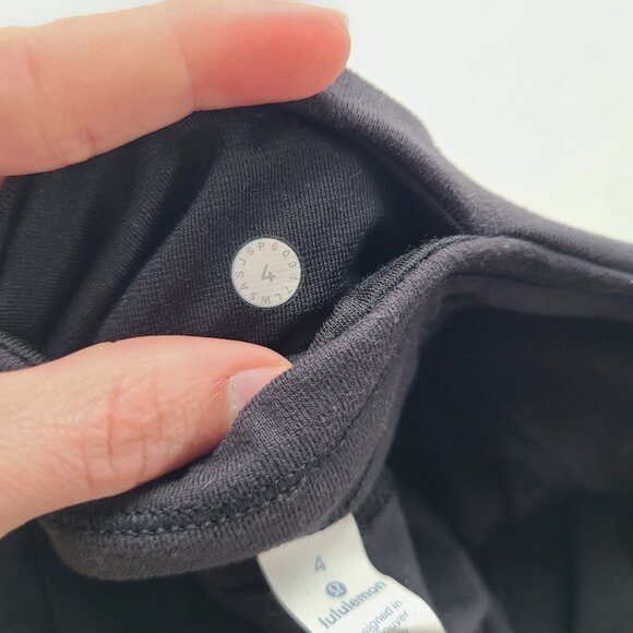 Lululemon Run On Jogger (28") Black Rulu Sweatpants W5ASJS - Size 4 - Picture 8 of 11